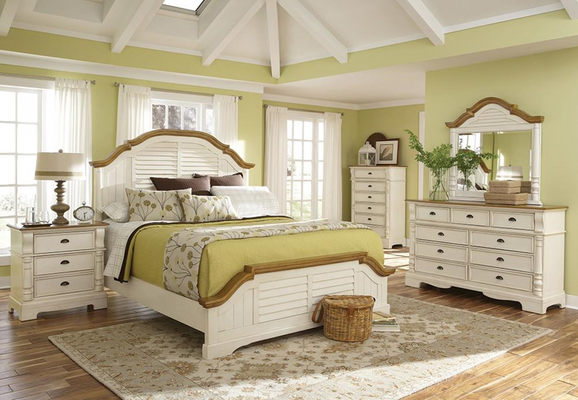 Oleta Cottage Brown Cal. King Bed - Click Image to Close