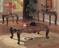 Victoria Traditional Brown Coffee Table