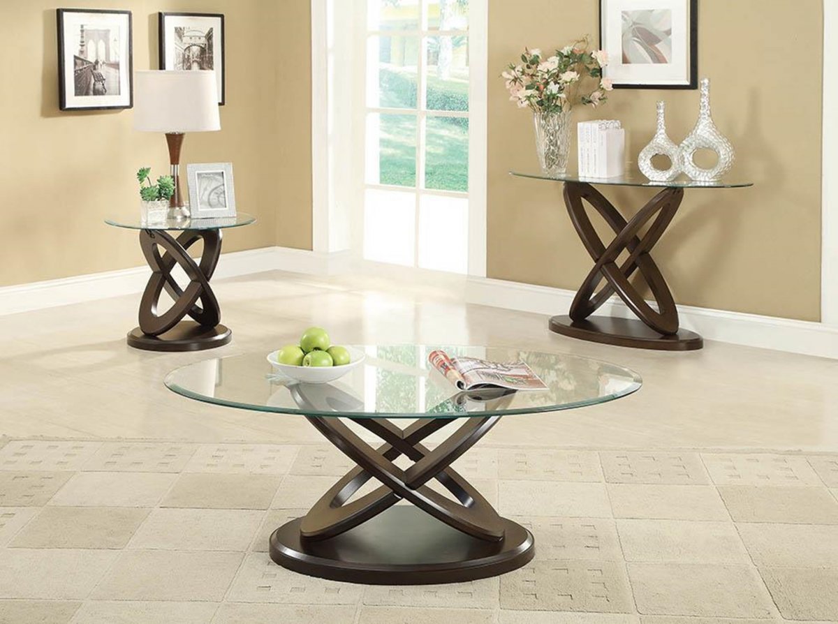 Occasional Casual Espresso End Table