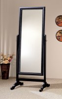 900168 Cheval Mirror (Rubbed Black)