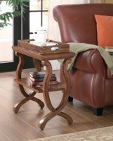 900974 Chairside Table (Warm Brown)
