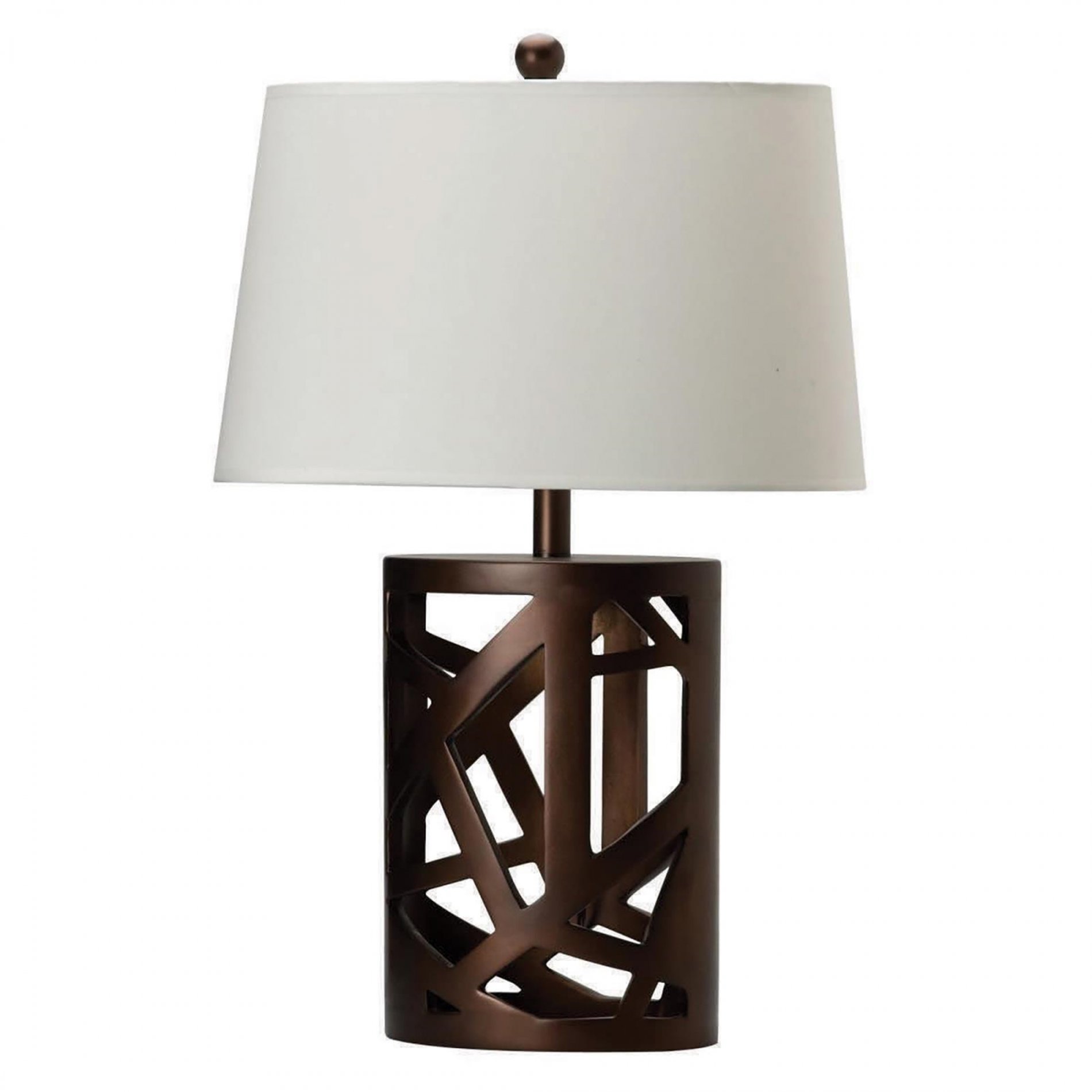 Transitional Warm Brown Lamp - Click Image to Close