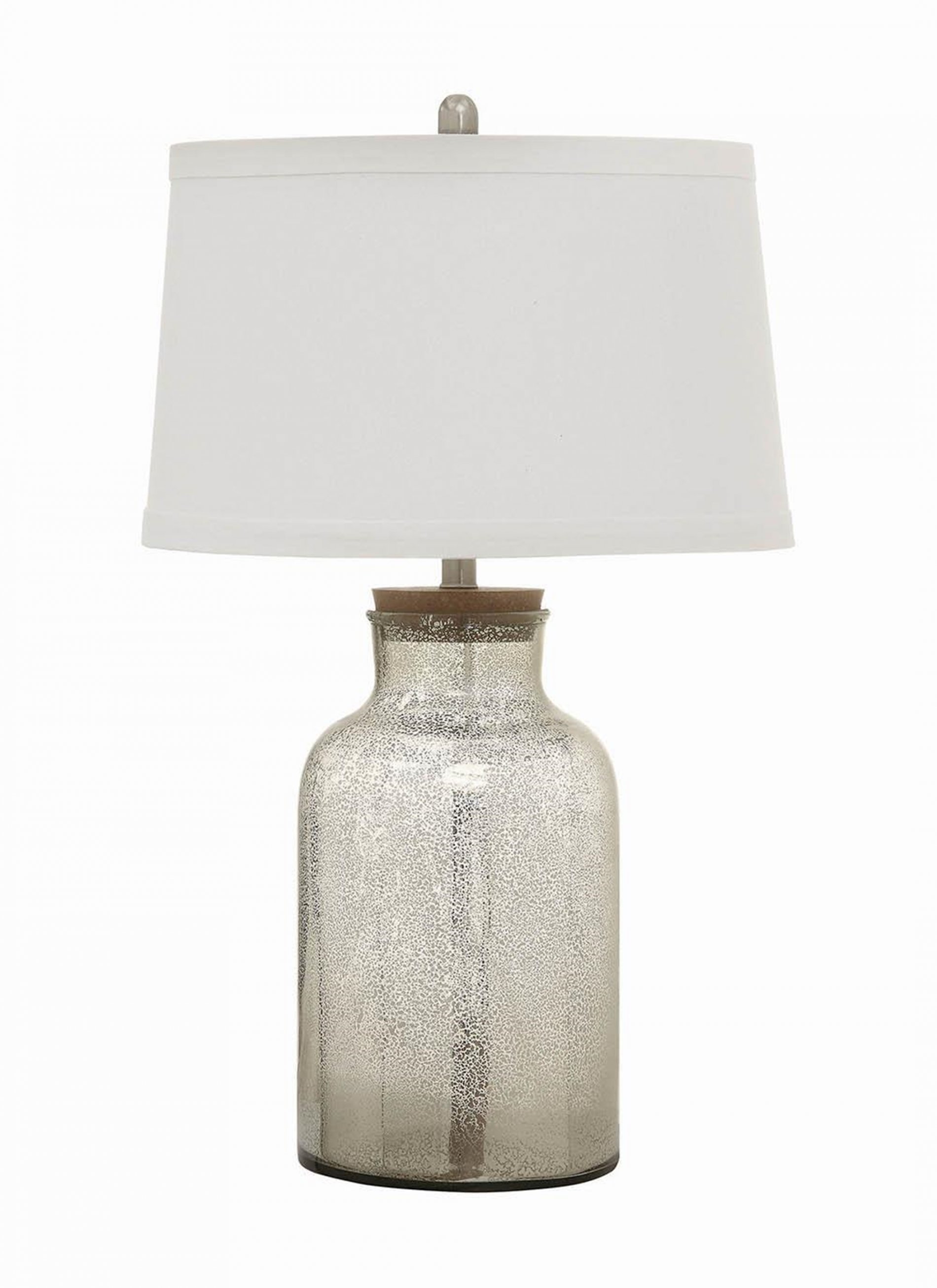 Antique Mercury Speckled Table Lamp - Click Image to Close