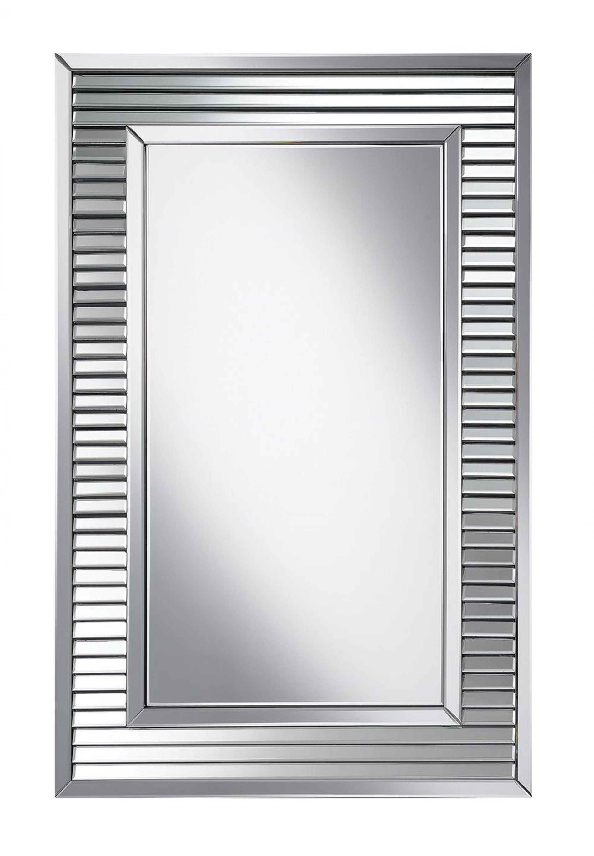 Silver Wall Mirror - Click Image to Close