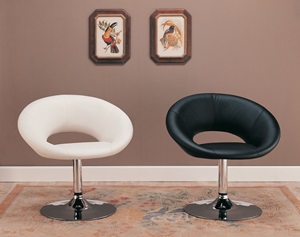 120349 Swivel Chair (Black) - Click Image to Close