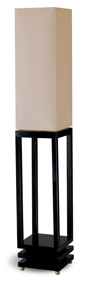 900157 Floor Lamp (Beige/Cappuccino) - Click Image to Close
