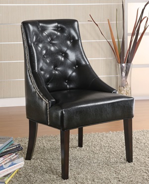 900285 Accent Chair (Black) - Click Image to Close