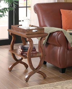 900974 Chairside Table (Warm Brown) - Click Image to Close