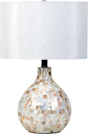 901183 Table Lamp (Mother Of Pearl) - Click Image to Close