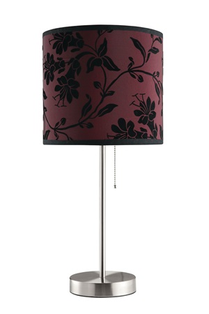 901276 Table Lamp (Nickel) - Click Image to Close