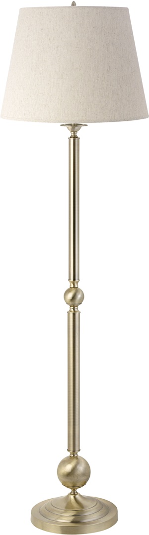 901444 Floor Lamp (Brushed Gold) - Click Image to Close