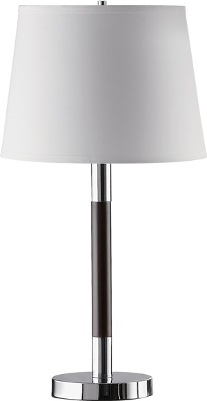901488 Table Lamp (Espresso/Chrome) - Click Image to Close