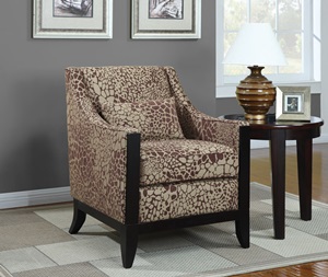 902090 Accent Chair (Giraffe Pattern) - Click Image to Close