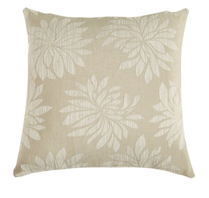 905028 Accent Pillow (Beige Floral) - Click Image to Close