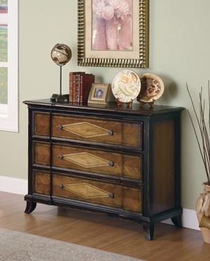 950006 Accent Cabinet (Two-Tone Brown) - Click Image to Close