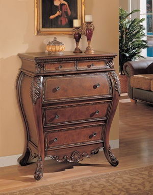 950054 Accent Cabinet (Warm Brown) - Click Image to Close