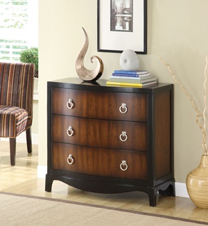 950107 Accent Cabinet (Two-Tone Brown) - Click Image to Close