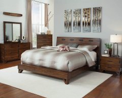 Yorkshire Amber and Coffee Bean Queen Bed