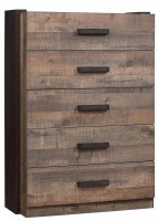 Weston Weathered Oak and Rustic Coffee Chest