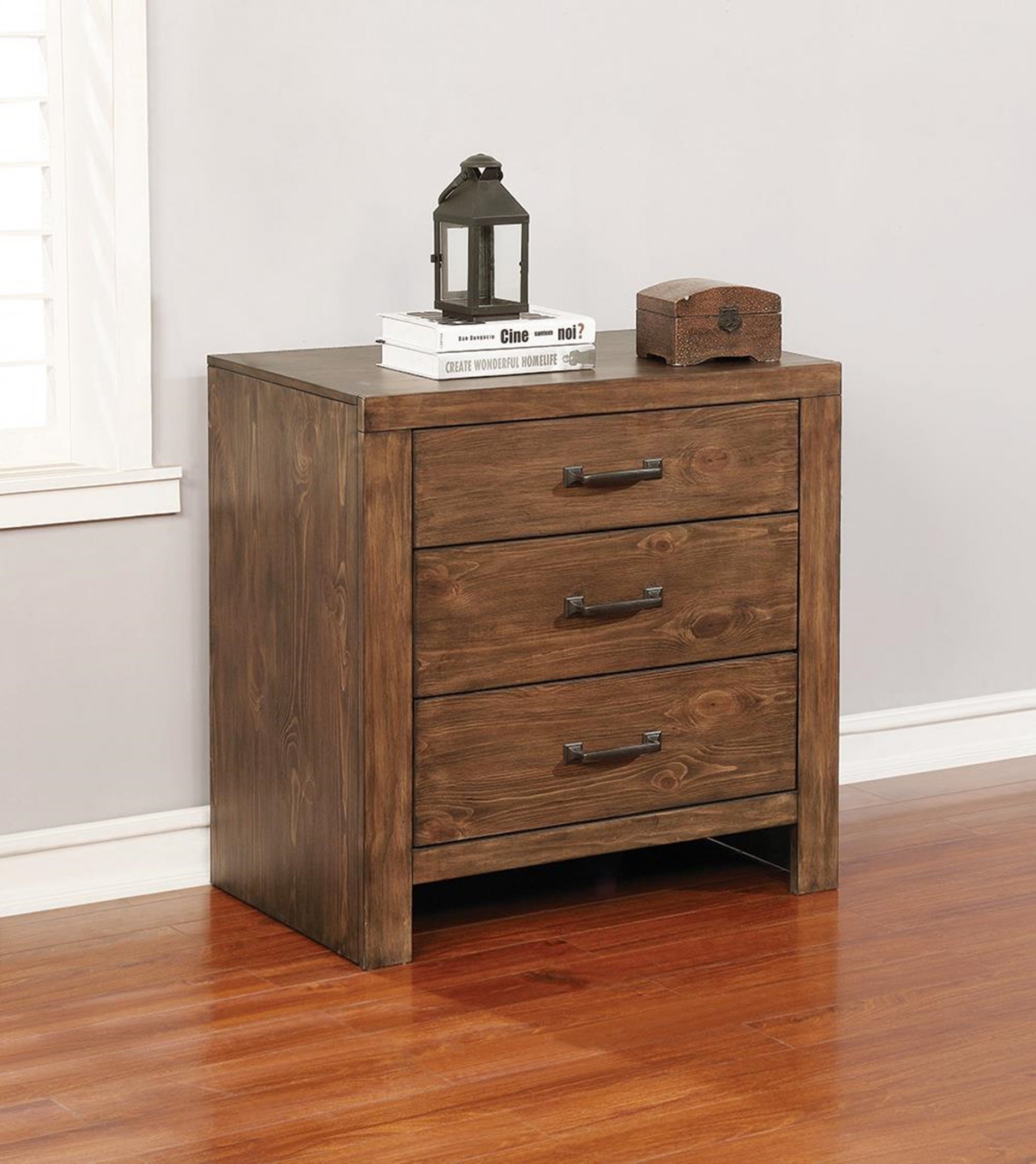 Reeves Mojave Brown Nightstand - Click Image to Close