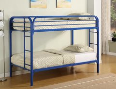 Morgan Twin-over-Twin Blue Bunk Bed