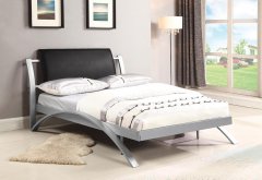 LeClair Black and Silver Youth Full Bed