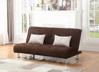 Ellwood Transitional Brown Sofa Bed