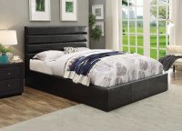 Riverbend Casual Black Twin Storage Bed