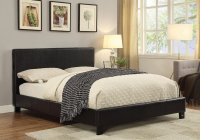 Black Twin Bed With Bluetooth Speakers