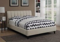 Portola Oatmeal Upholstered Queen Bed