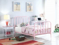 Loyola Pink Twin Bed