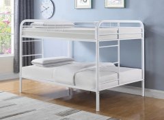 Morgan White Full Bunk Bed