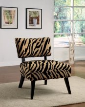 460505 Accent Chair (Tiger Pattern)