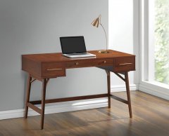 Transitional Walnut Writing Desk