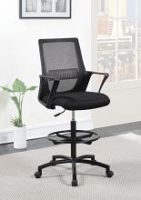 Contemporary Black Tall Office Chair