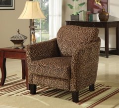 900403 Accent Chair (Leopard Pattern)