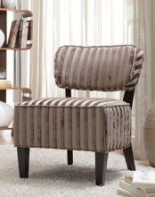 900422 Accent Chair (Beige Stripes)
