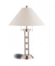 900734 Table Lamp (Brushed Silver)