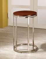 901031 Accent Table (Cherry/Nickel)