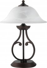Traditional Dark Bronze Table Lamp