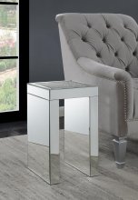 Contemporary Mirrored Side Table