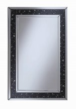 Contemporary Black Wall Mirror