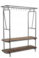 Clothes And Shoe Standing Rack