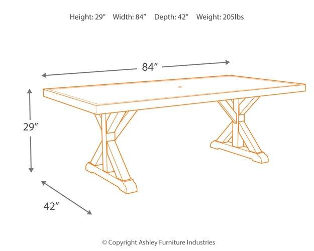 Beachcroft Outdoor Dining Table