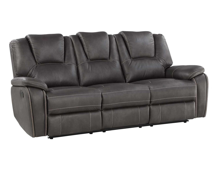 Steve Silver Katrine Manual Reclining Sofa in Charcoal image