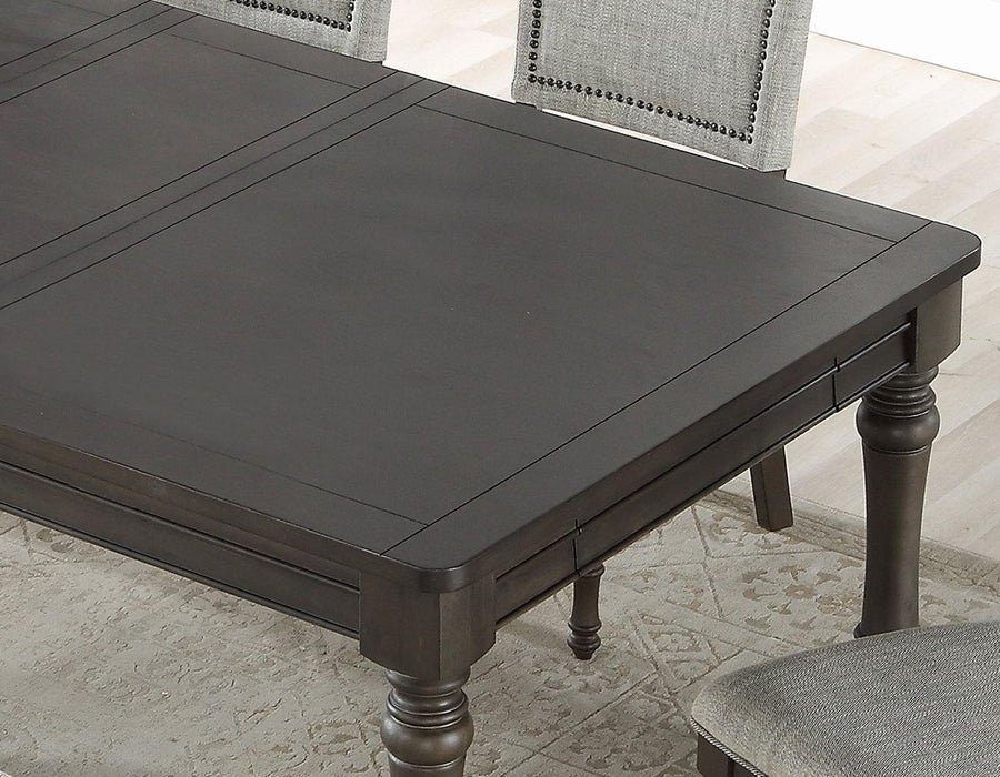 Steve Silver Linnett Dining Table in Slate