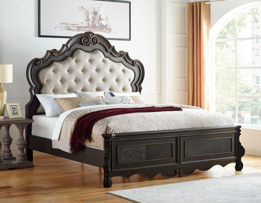 Steve Silver Rhapsody King Panel Bed in Molasses image