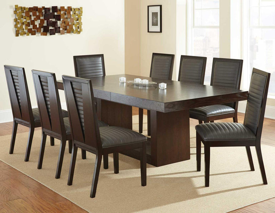 Steve Silver Antonio Dining Table in Espresso