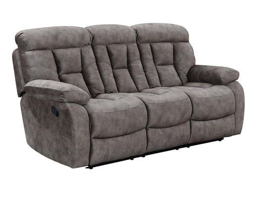 Steve Silver Bogata Manual Reclining Sofa in Majestic Mushroom image