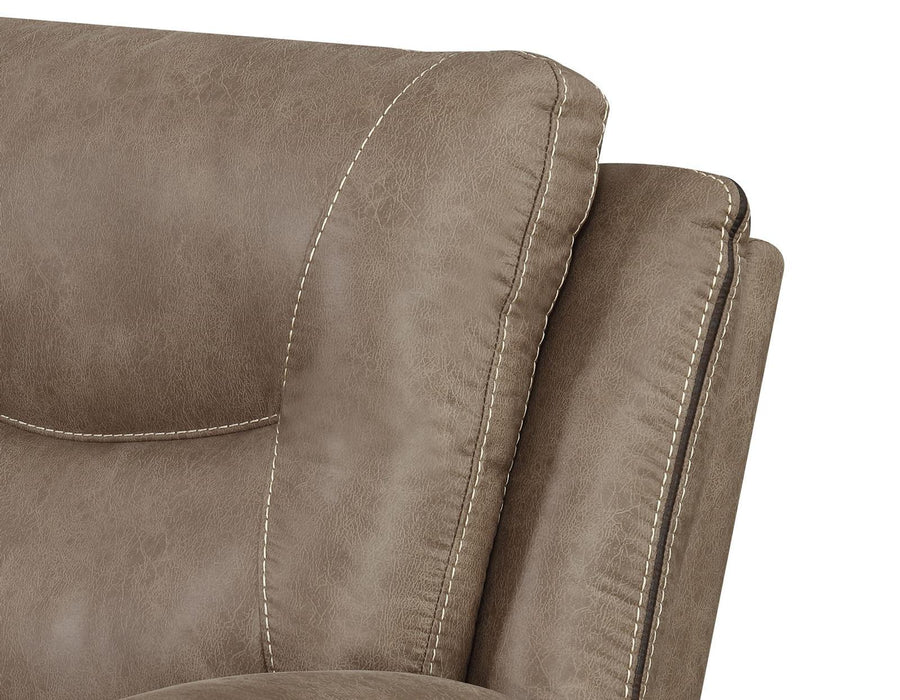 Steve Silver Isabella Manual Glider Recliner in Sand